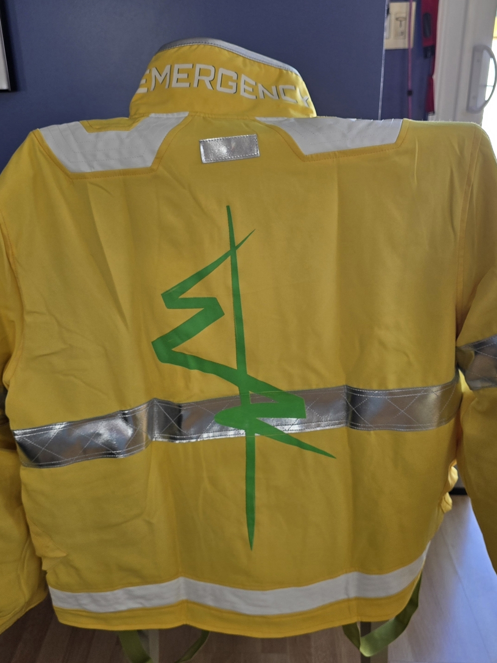 David Martinez Yellow Jacket Cosplay Costume Halloween Carnival Party Coat - Picture 2 of 11
